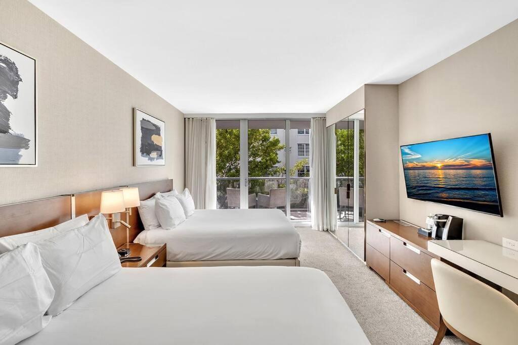 Double Queen Room-Hosted By Sweetstay Miami Beach Exteriör bild